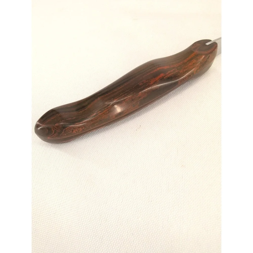 Cutco Carving Fork Brown Marbled Swirled Handle No 1026 USA Cutlery